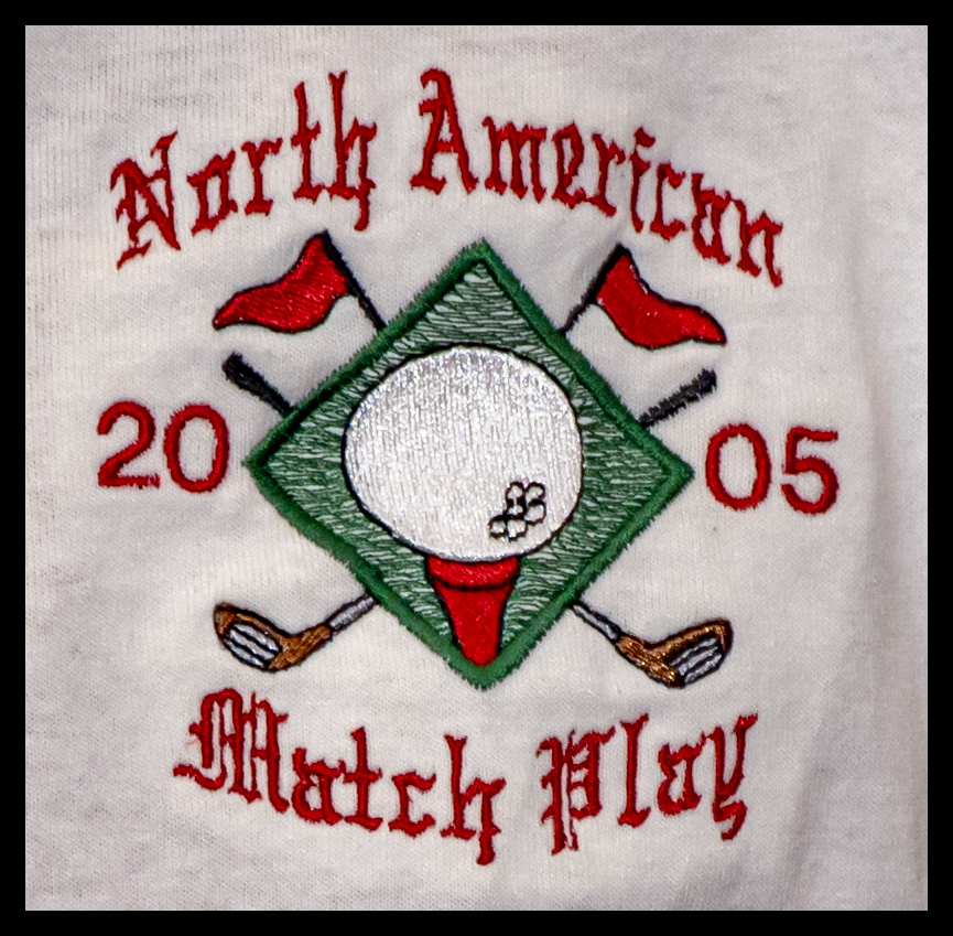 Initial logo from the inaugural North American Matchplay Championship in 2005